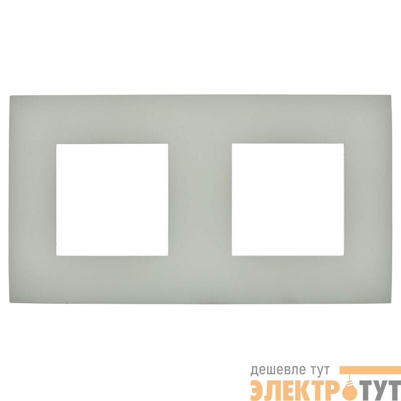 Рамка 2-м SKANDY SK-F01B беж. IEK SK-M22-K10