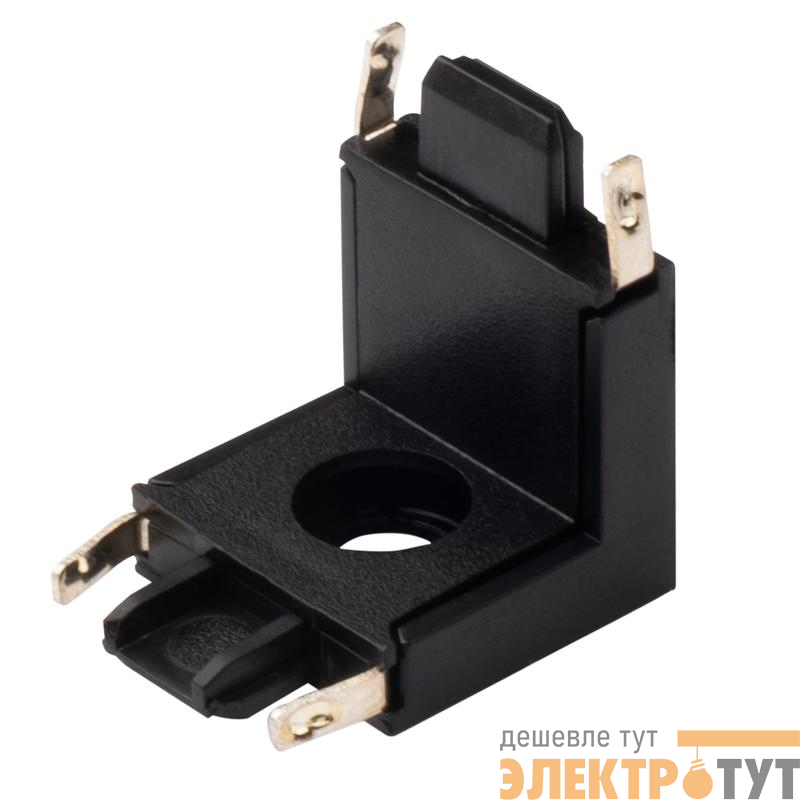 Коннектор V-образный MTR16 CV-BL накладной шинопровод низковольтный черн. Pro JazzWay 5057319