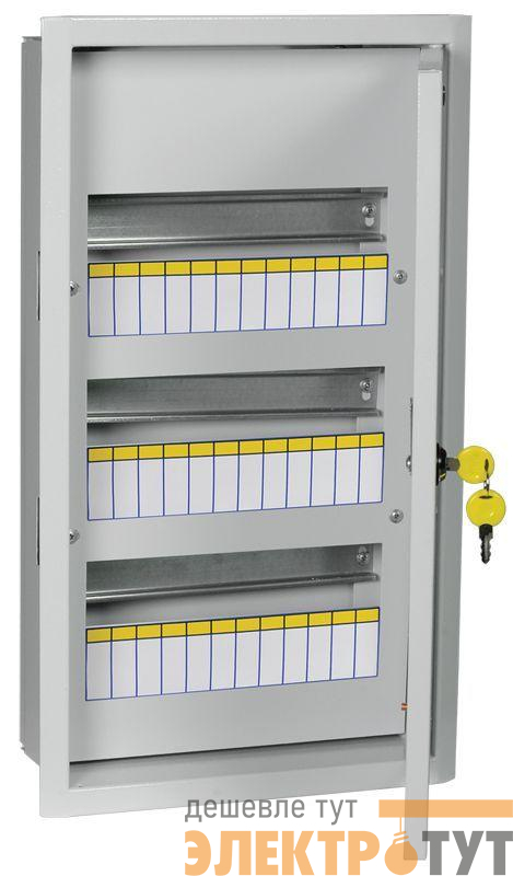 Корпус ЩРв-36 TITAN 3 540х310х120мм IP31 метал. IEK MKM14-V-36-30-T