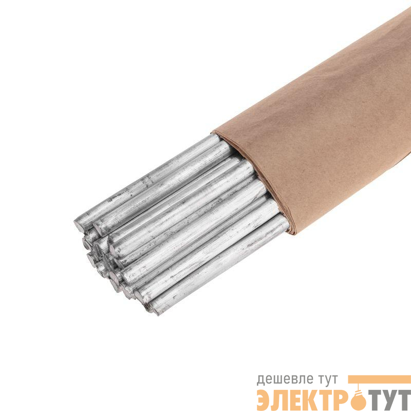 Припой пруток ПОС-90 d8мм L400мм ГОСТ 21931-76 олово 90% свинец 10% (уп.5кг) Rexant 09-3593