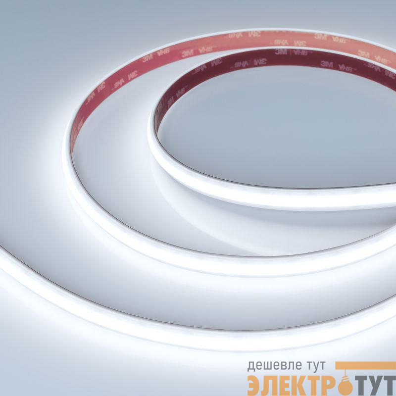 Лента светодиодная RTW-PSW-A308-12mm 24V White 6000К 14Вт/м IP67 2835 герметичная (уп.5м) Arlight 045292