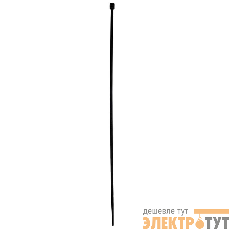 Хомут кабельный (стяжка) PCT 2.5х200-100BL 2.5х200 PA6.6 черн. (уп.100шт) JazzWay 5054394