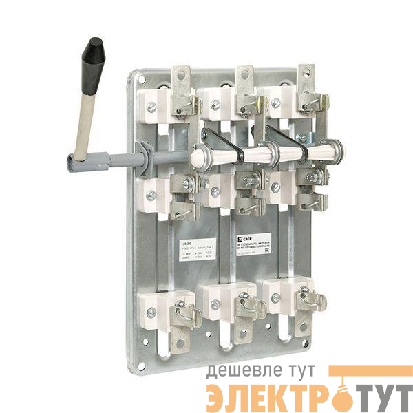 Разъединитель-предохранитель РПБ-2 250А левый привод без ППН Basic EKF rpb-r-250l