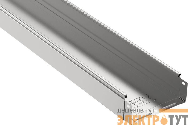 Лоток листовой неперфорир. 150х80 L3000 сталь 0.7мм IEK CLN10-080-150-3