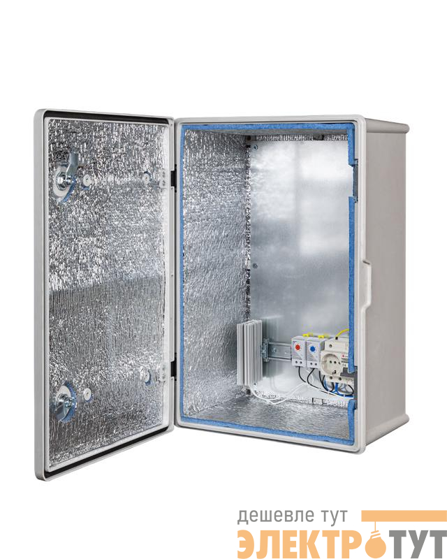 Шкаф монтажный композитный 360х560х250 Пластик-3УТП+ Mastermann 00-01021466