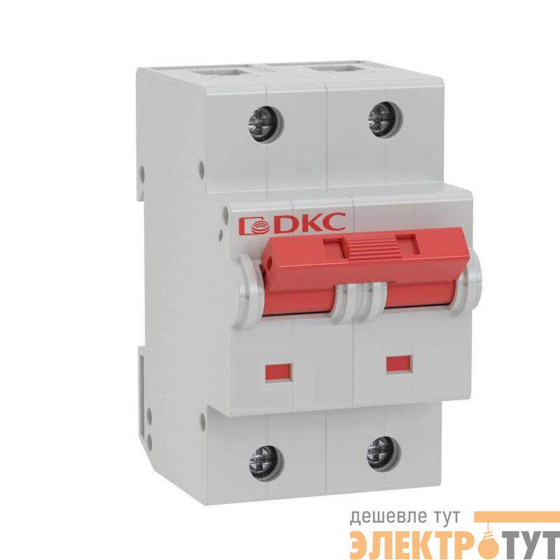 Выключатель автоматический модульный 2п C 100А 20кА MD125 YON MD125-2C100