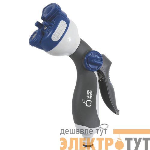 Пистолет-распылитель 4 улучшенных режима пластик. (12/48) GWHM12-039 Green Apple Б0003095