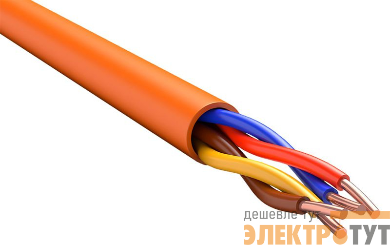 Кабель КПСнг(А)-FRLS 2х2х1.0 оранж. (уп.200м) ITK FR1-02-U-7307