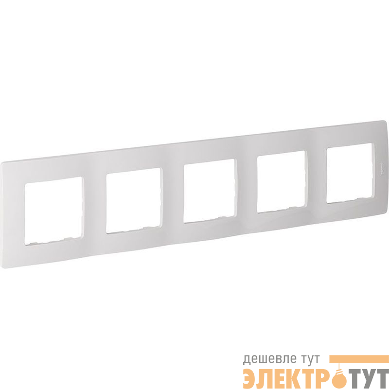Рамка 5-м СП Etika IP20 бел. IEK 672505