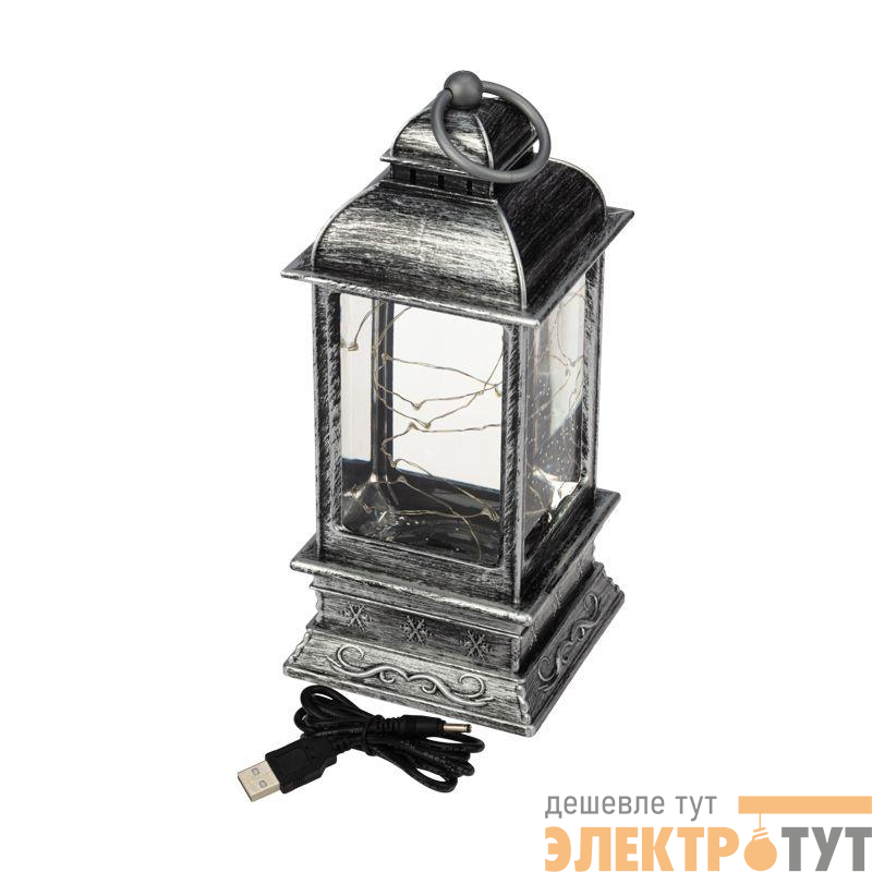 Светильник светодиодный декоративный "Сияние" 1LED тепл. бел. 0.1Вт IP20 с конфетти USB Neon-Night 501-060