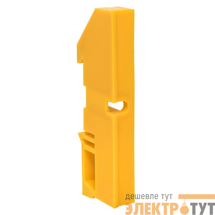 Изолятор на DIN-рейку желт. PROxima EKF ak-1-4-y