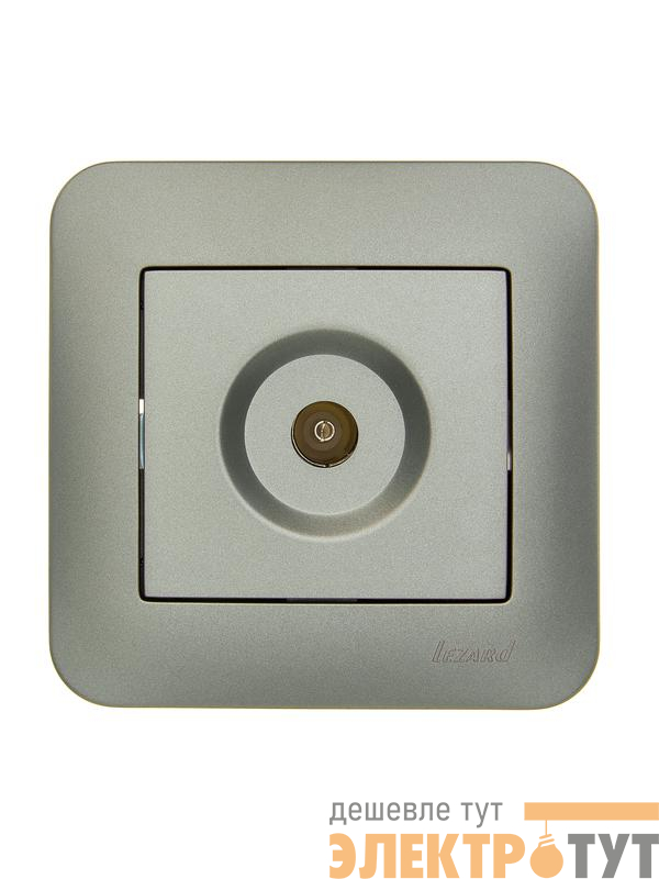 Розетка телевизионная оконечная TV СП ASTI IP20 в сборе платина. LEZARD 7081-3535-130