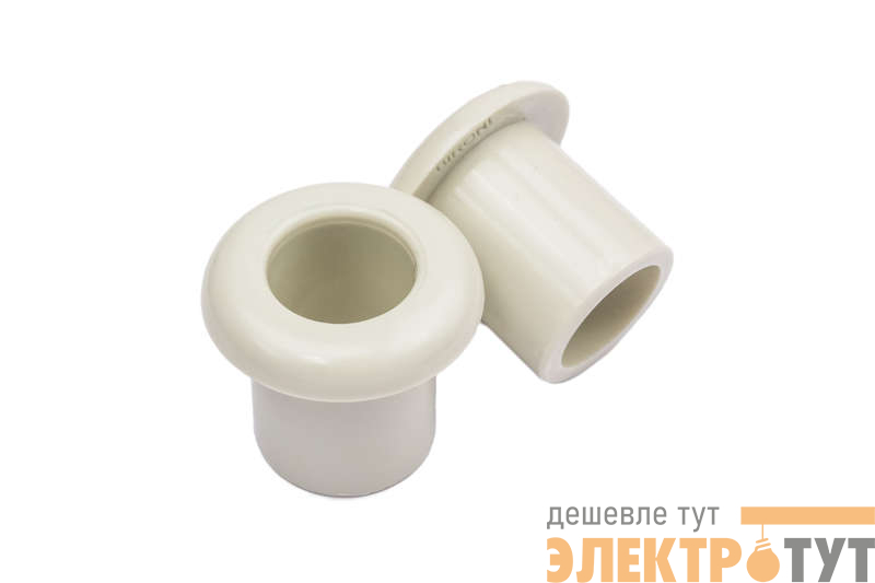 Втулка (проход через стену) пластик сл. кость (уп.20шт) Bironi B1-VT-211-20