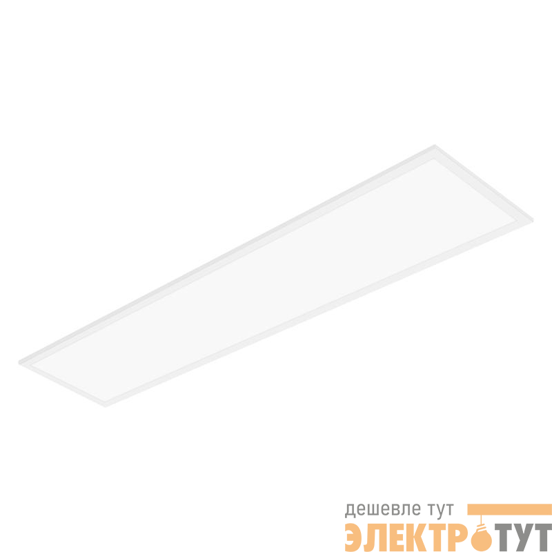 Светильник светодиодный Comfort ДВО 33Вт 1200х300 3000К 4320лм CRI80 IP40/IP20 DALI бел. панель LEDVANCE 4099854004001