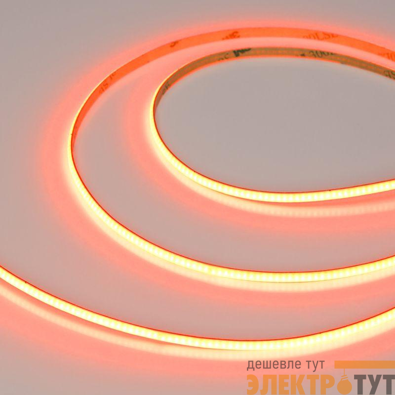 Лента светодиодная COB-X480-4mm 24V Orange 4Вт/м IP20 (уп.5м) Arlight 046909