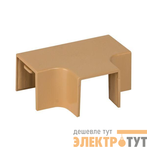 Угол T-образный 16х16 под свет. дерево Plast PROxima (уп.4шт) EKF tchl-16-16x4