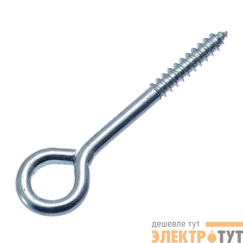 Шуруп-кольцо 6х40 цинк европодвес (уп.2шт) СТРОЙМЕТИЗ 2194612