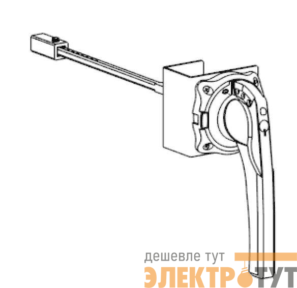 Рукоятка выносная поворотная боковая SD160-250 SE SSDERHS15B1625