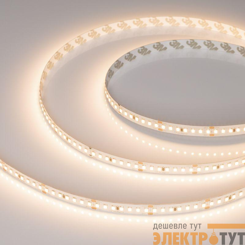 Лента светодиодная UL-A168-10mm 24V Warm 3000К 17Вт/м IP20 (уп.5м) Arlight 042326