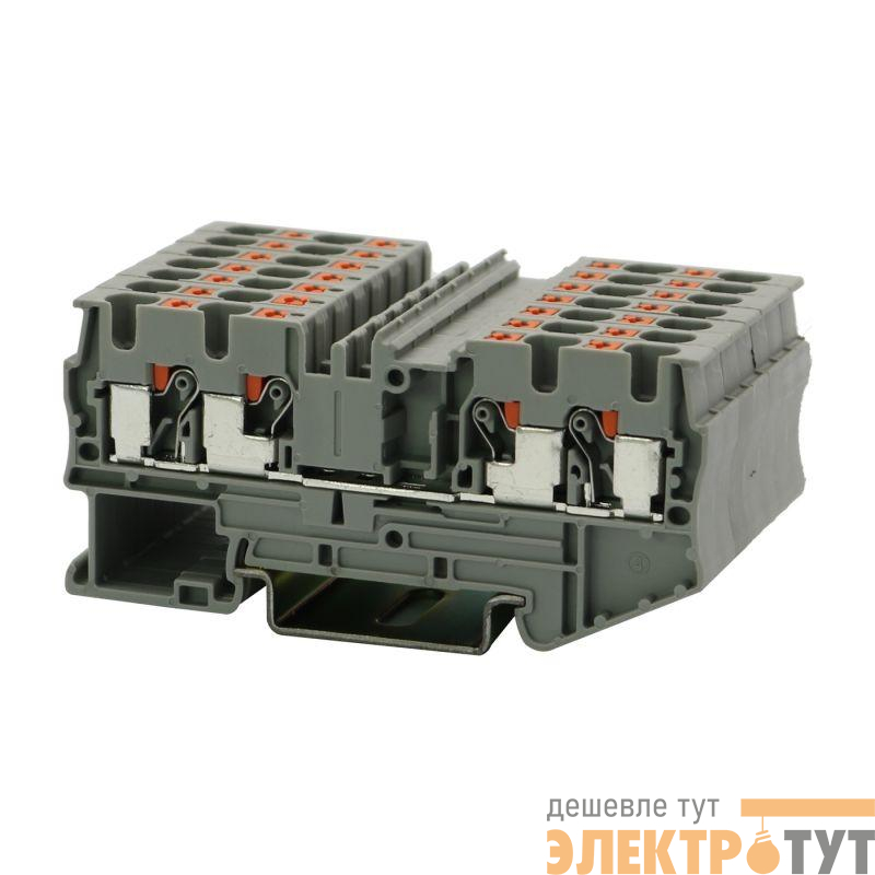 Клемма проходная КНБ 4-4 СТЭЗ 14000150