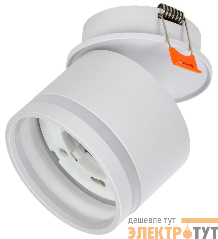 Светильник 4033 встр. поворотн. GX53 бел. IEK LT-UVB0-4033-GX53-1-K01