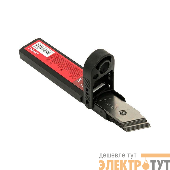 Набор сменных лезвий 18мм СМ-30 (10шт SK4 13 сегментов) Expert EKF cm-s30