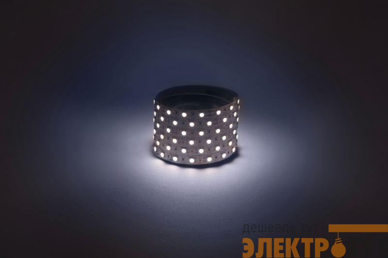 Лента светодиодная LS5050 -14.4-60-12-6500K-IP20-1 year-5m холод. бел. (уп.5м) Эра Б0059910