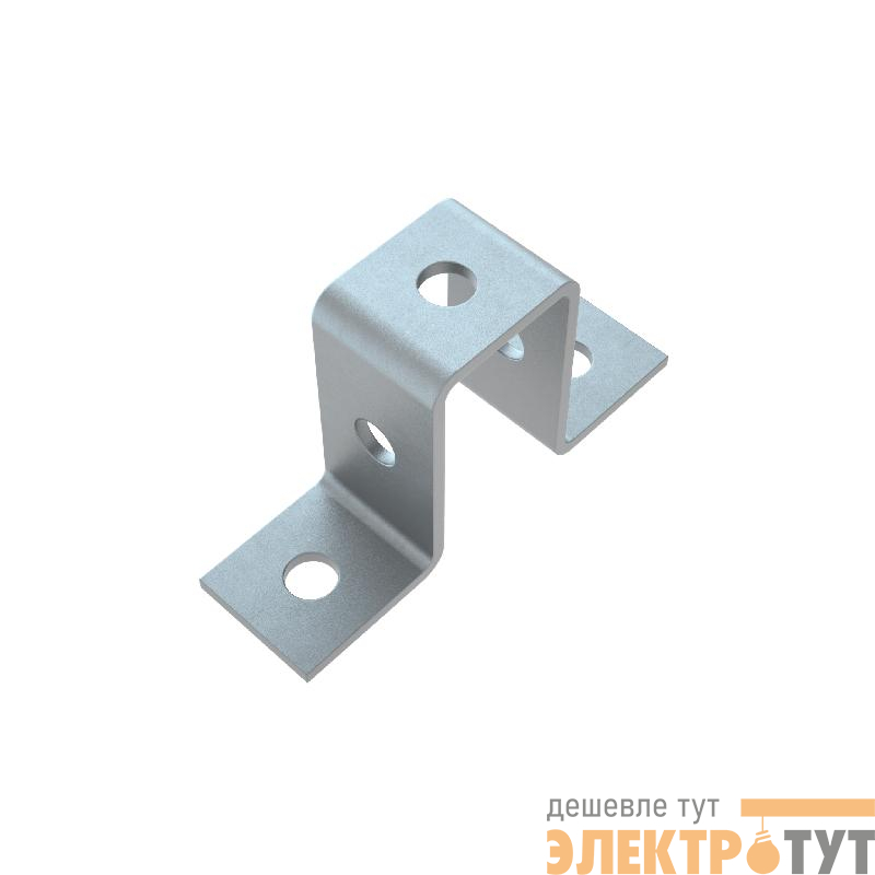 Скоба прямоугольная для страт-профиля 41х72мм КМ LO24058