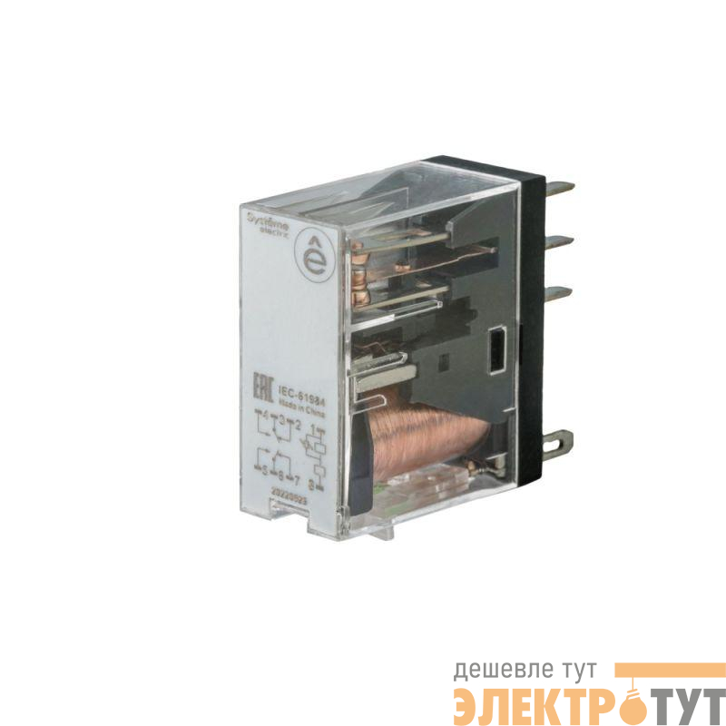 Реле 8А 2CO 230В AC LED SE SXG23P7