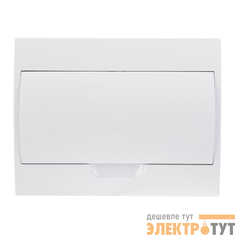 Бокс ЩРН-П-12 IP41 пластик. бел. (бел. дверца) Rexant 11-0313