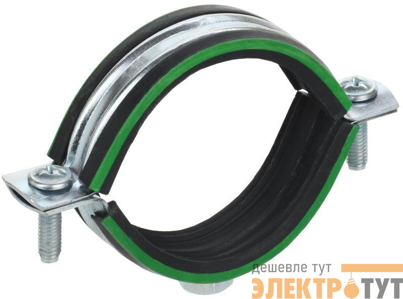 Скоба двухкомпонентная с резин. уплотн. d39-46мм метал. ELASTA IEK ET-MP40D-SK-039-02-070