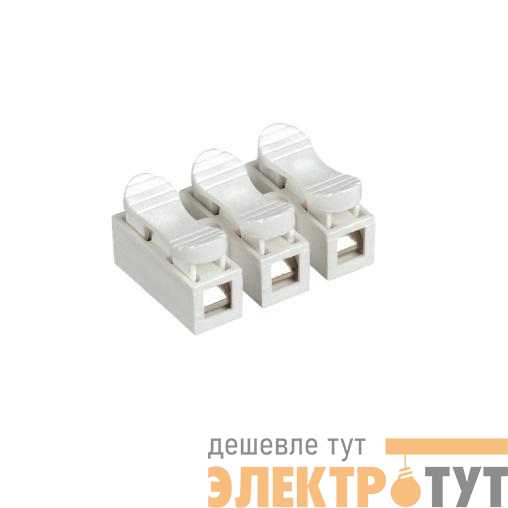 Клемма монтажная СМК PTC-3P 823-1.5 450В 5А 0.2-1.5кв.мм JazzWay 5074125