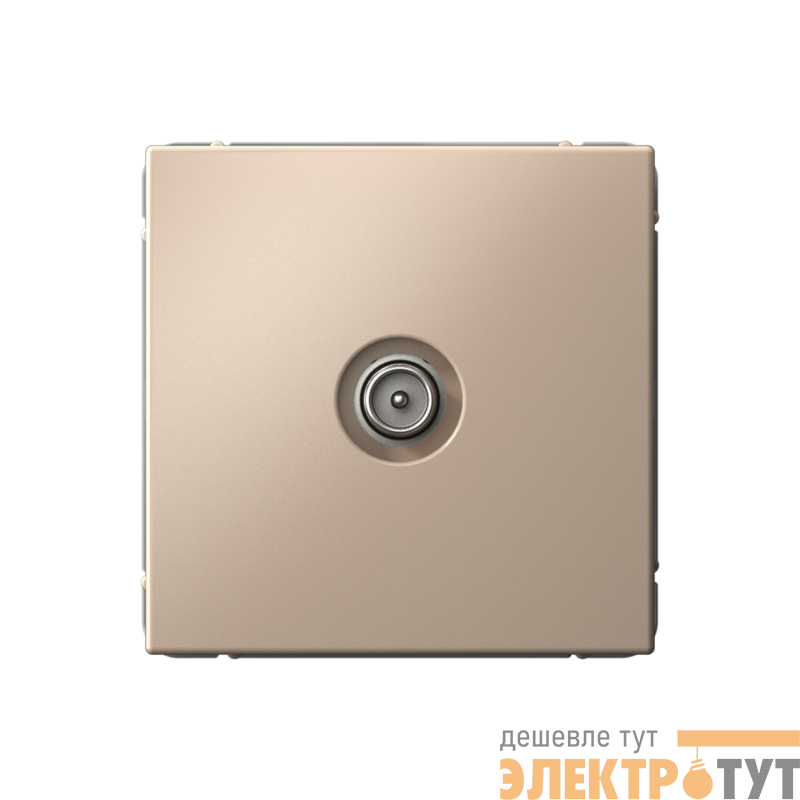 Розетка телевизионная проходная TV ArtGallery 4дБ механизм песочн. SE GAL001292