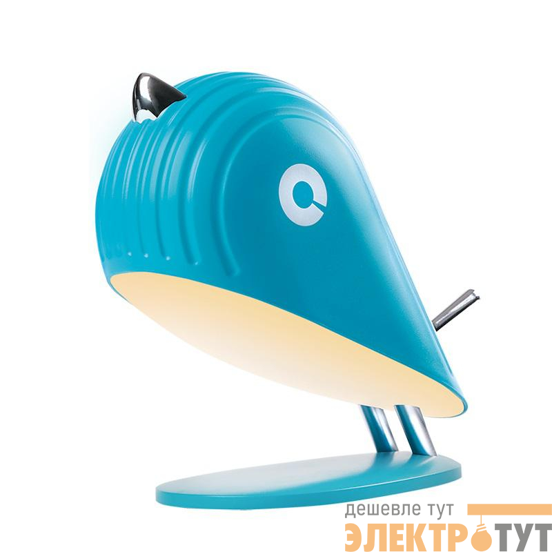 Светильник светодиодный настольный JS5-BIRD-PK ПТАШКА 4.1Вт 3000К (син.) ночник IP20 JazzWay 5058507