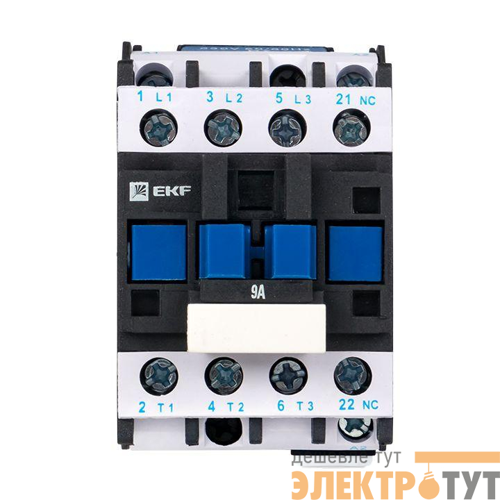 Пускатель электромагнитный ПМЛ-1160М 9А 230В Basic EKF pml-s-9-230-basic