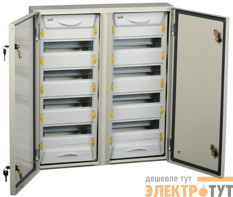 Корпус металлический ЩРн-2х48з-1 У2 IP54 PRO IEK MKM16-N-2X48-54-ZU