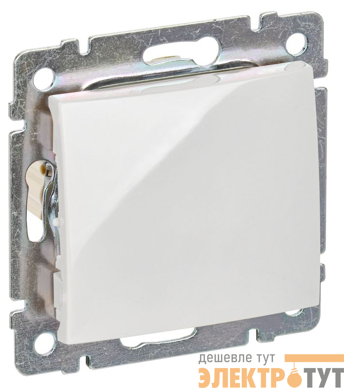 Переключатель проходной 1-кл. СП Valena 10А IP31 250В механизм бел. IEK 774406