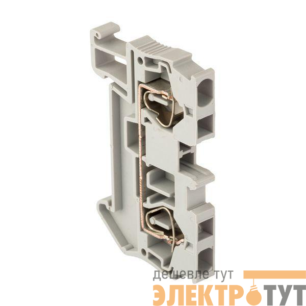 Колодка клеммная ST-4 41А пружинная сер. EKF plc-jxb-st-4