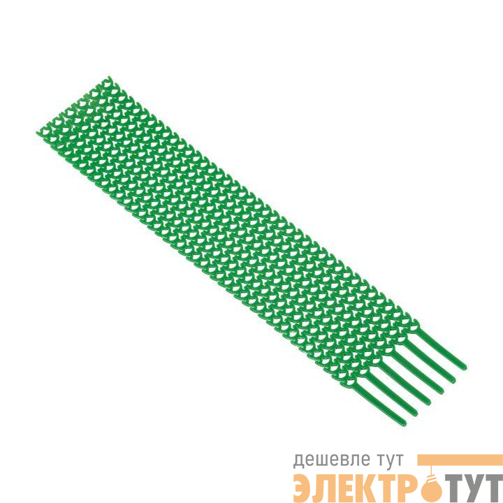 Хомут гибкий многоразовый зел. FlexSTRAP (уп.20шт) PROxima EKF plc-fs-gr