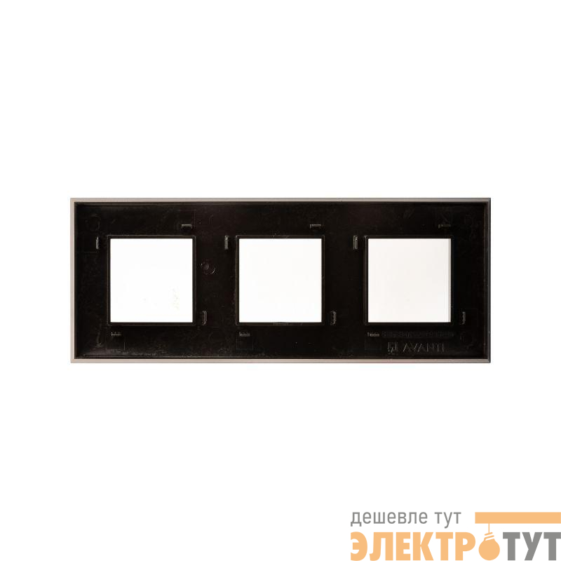 Рамка 3-м 6мод. Avanti "Серый жемчуг" DKC 4424906