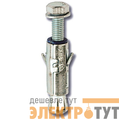 Анкер забивной усилен. М10 с болтом (уп.20шт) DKC CM461065