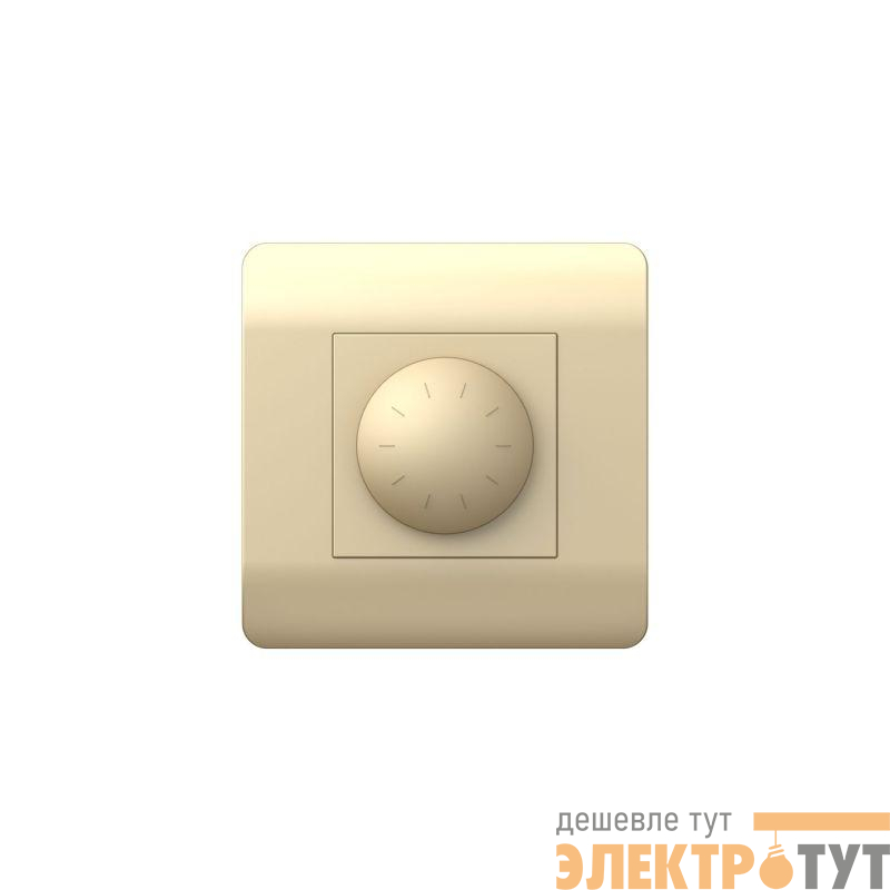 Регулятор скорости вентилятора NEW3-E 200Вт шампань CHINT 431444