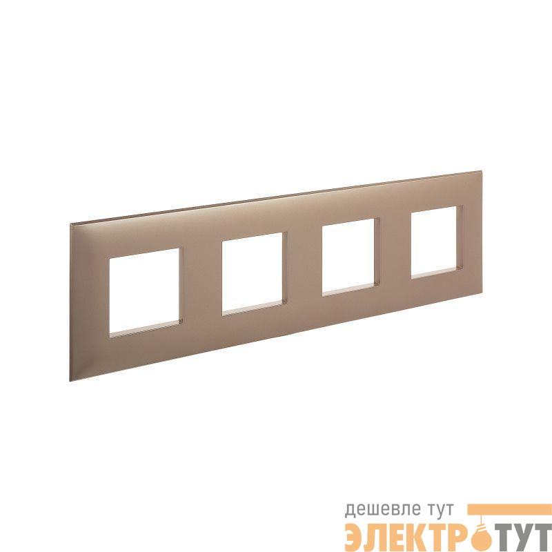 Рамка 4-м 8мод. Avanti "Кремовый жемчуг" DKC 4425908