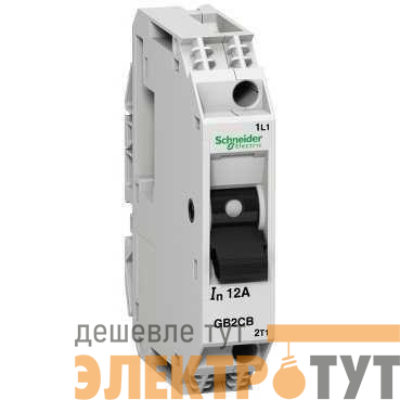 Выключатель автоматический с комбинированным расцепителем 1п 6А SchE GB2CB12