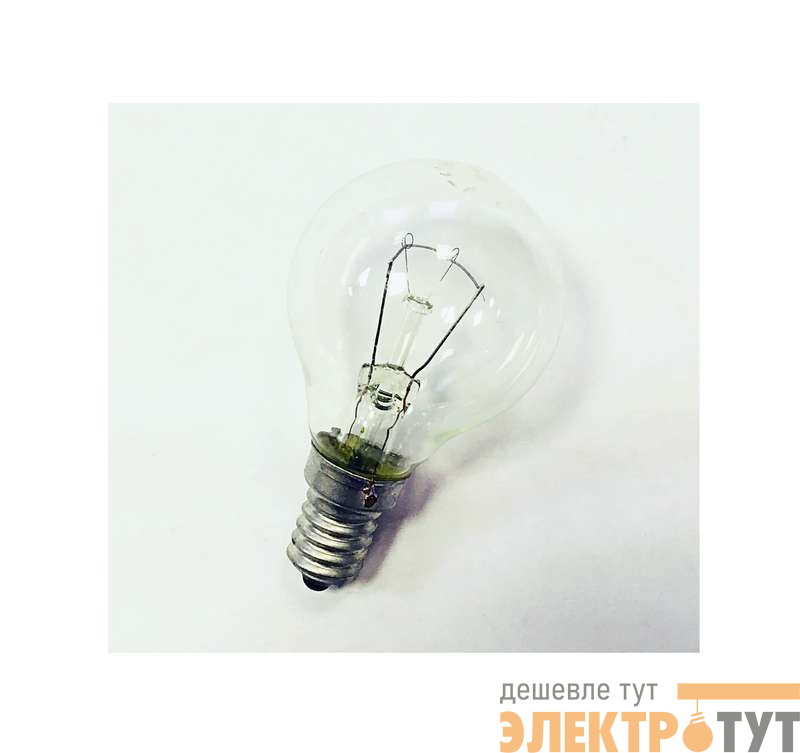 Лампа накаливания ДШ 230-60Вт E14 (100) КЭЛЗ 8109006 изображение
