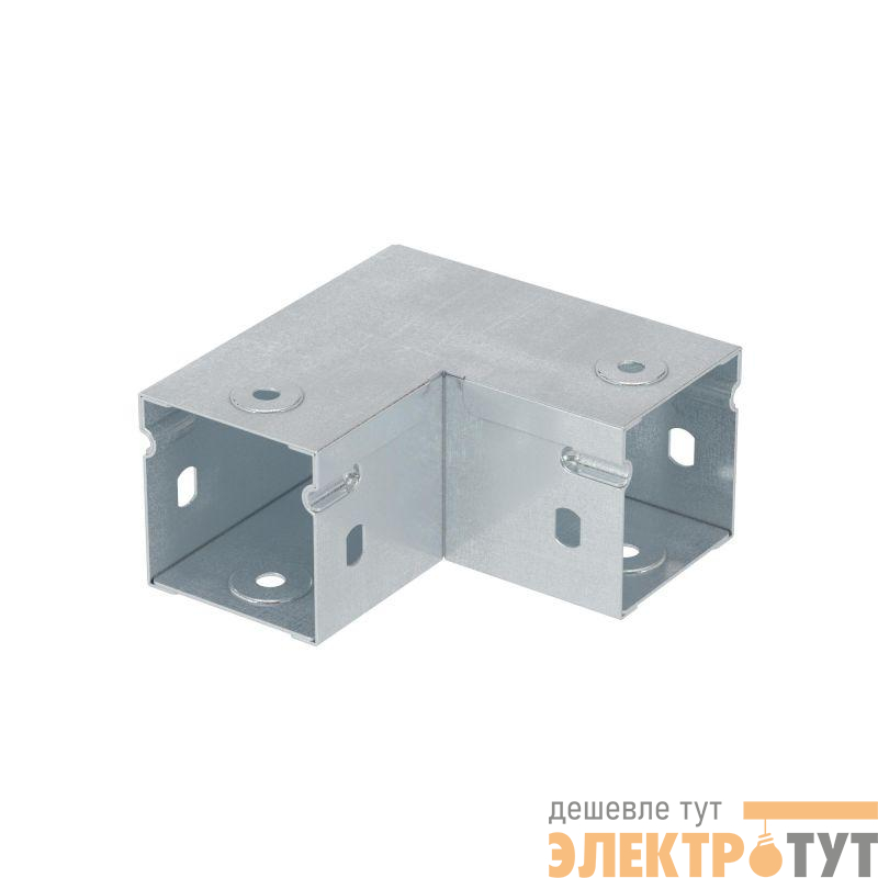 Угол для лотка горизонт. неперфорир. 90град. 50х50 DKC 39000