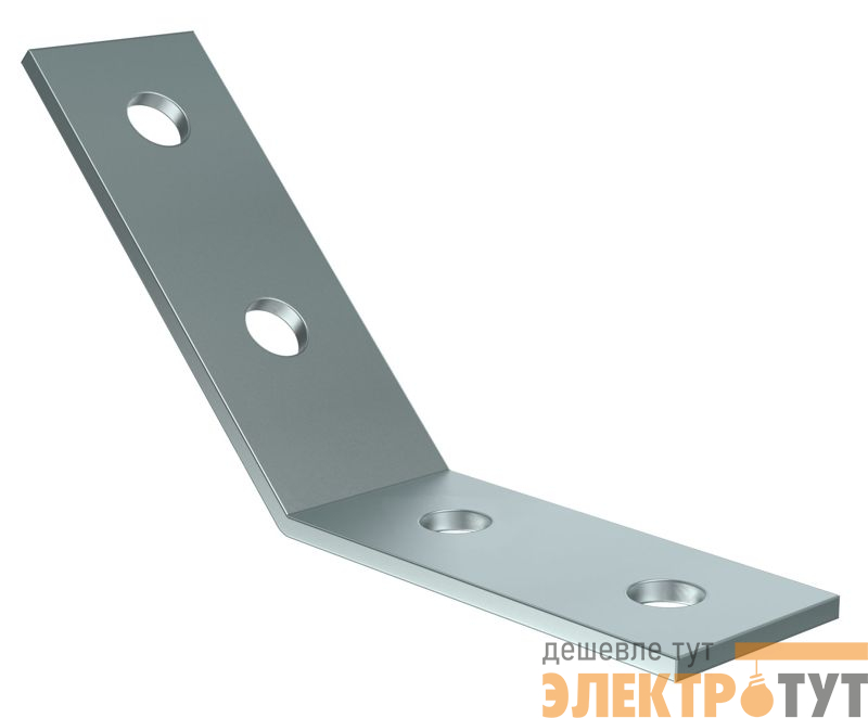 Уголок крепежный наклонный 45град. для STRUT-профиля HDZ IEK CLM50D-UNS-045-40-HDZ