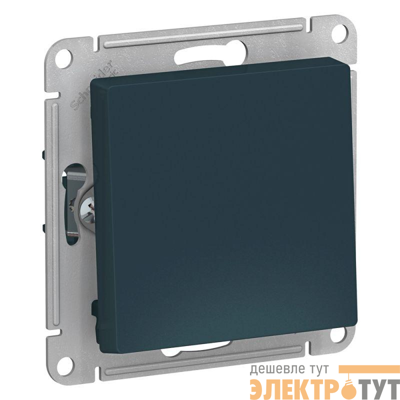 Механизм переключателя перекрестного 1-кл. СП AtlasDesign 10А IP20 (сх. 7) 10AX изумруд SchE ATN000871