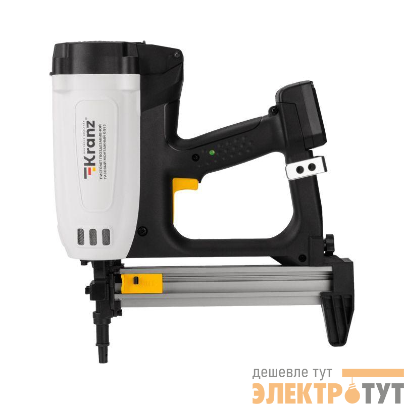 Пистолет монтажный газовый гвоздезабивной GN95 95Дж длина гвоздей 15-40мм d2.7-3мм KRANZ KR-16-1650