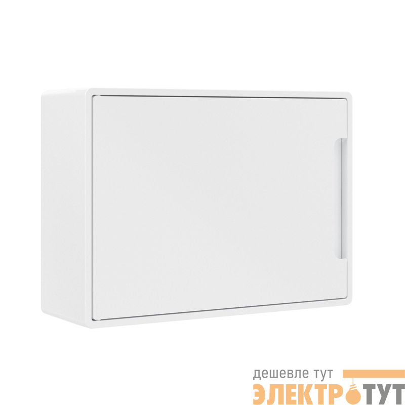 Щиток настенный Фрейм (FRAME) ЩРн-п-12 12мод. с бел. дверцей с 2 шинами PEN на 6 и 8 отверст. бел. DKC F12W1WW